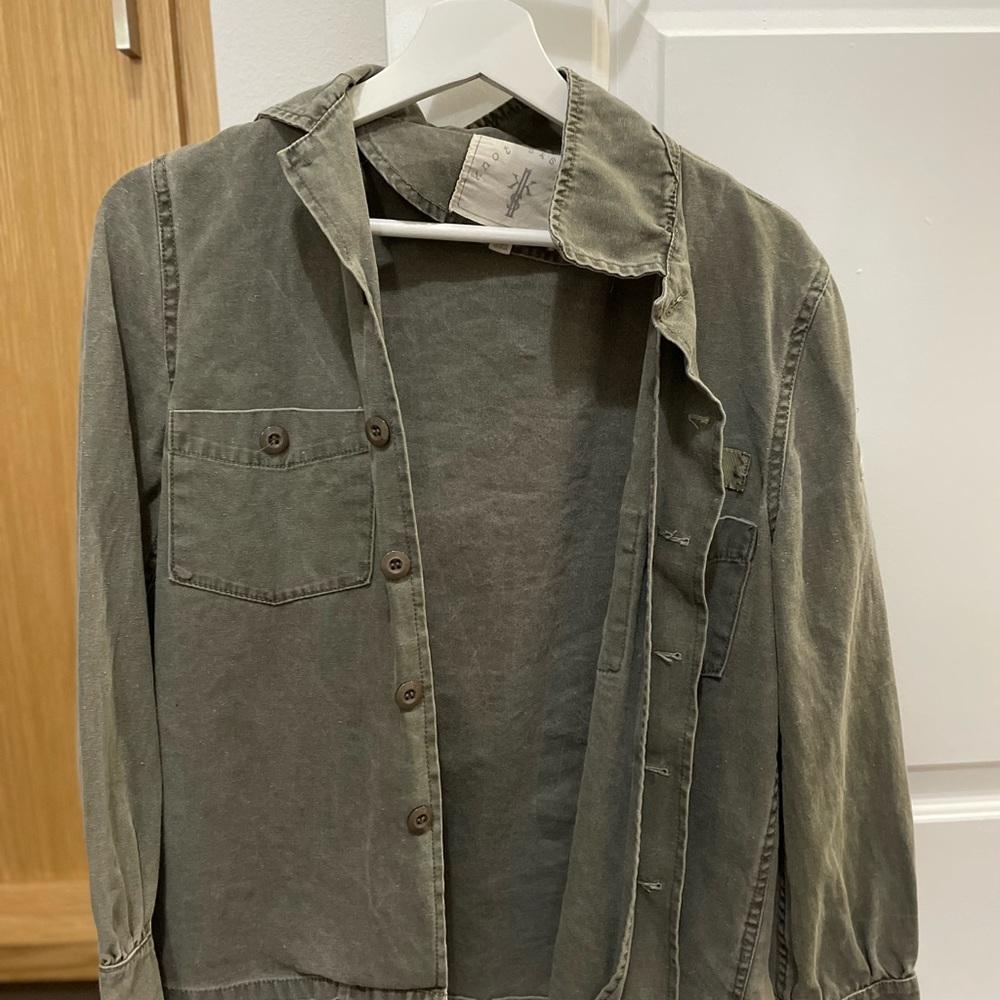 Green Army Jacket